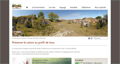 Desktop Screenshot of cren-poitou-charentes.org